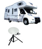kit satellite camping car 12 V
